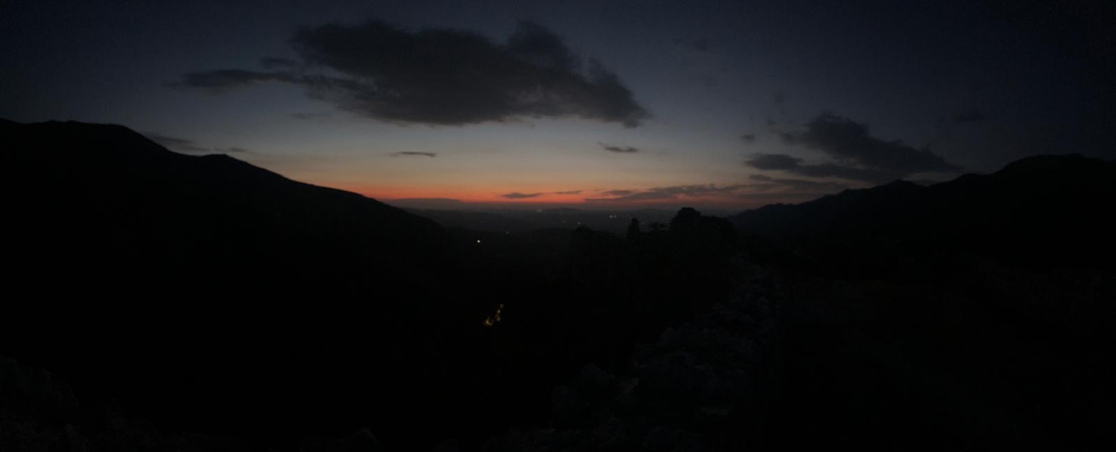 Paesaggio al Tramonto